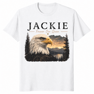 Jackie Forever Our Queen shirt in white