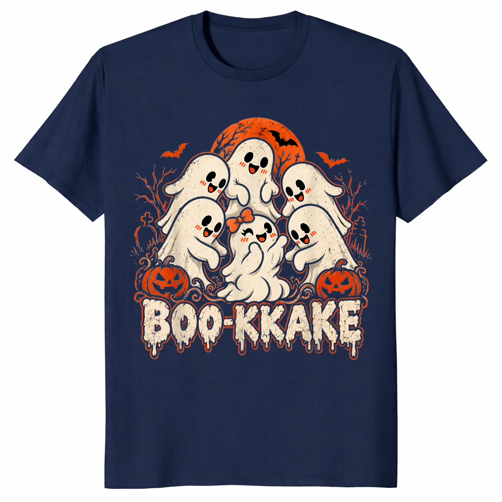 Japanese Ghost Shirt navy