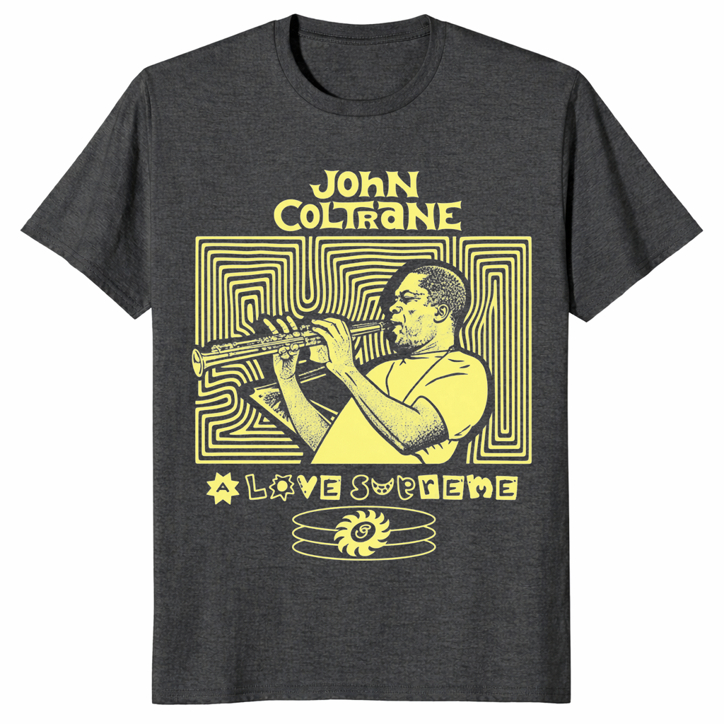Jazz Legend Shirt in dark heather grey