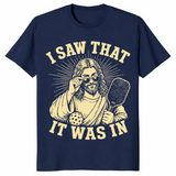 Jesus pickleball shirt navy