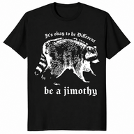 Jimothy cryptid shirt in black