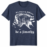 Jimothy cryptid shirt heather navy