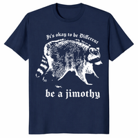 Jimothy cryptid shirt in navy