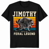Jimothy Seattle Feral Legend Raccoon Cryptid 2026 Funny Meme Shirt | Cuccico