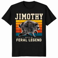Jimothy Seattle Feral Legend Raccoon Cryptid 2026 Funny Meme Shirt | Cuccico