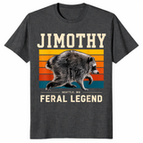 Jimothy Seattle Feral Legend Raccoon Cryptid 2026 Funny Meme Shirt | Cuccico
