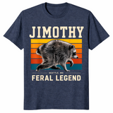 Jimothy Seattle Feral Legend Raccoon Cryptid 2026 Funny Meme Shirt | Cuccico