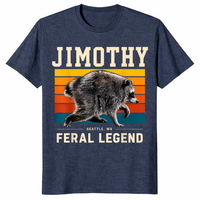 Jimothy Seattle Feral Legend Raccoon Cryptid 2026 Funny Meme Shirt | Cuccico