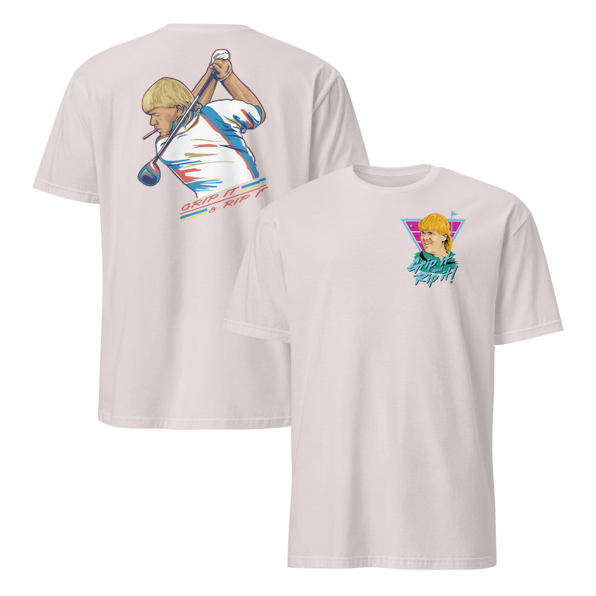 John Daly Grip It And Rip It Golf T-Shirt – Retro Graphic Tee | Cuccico