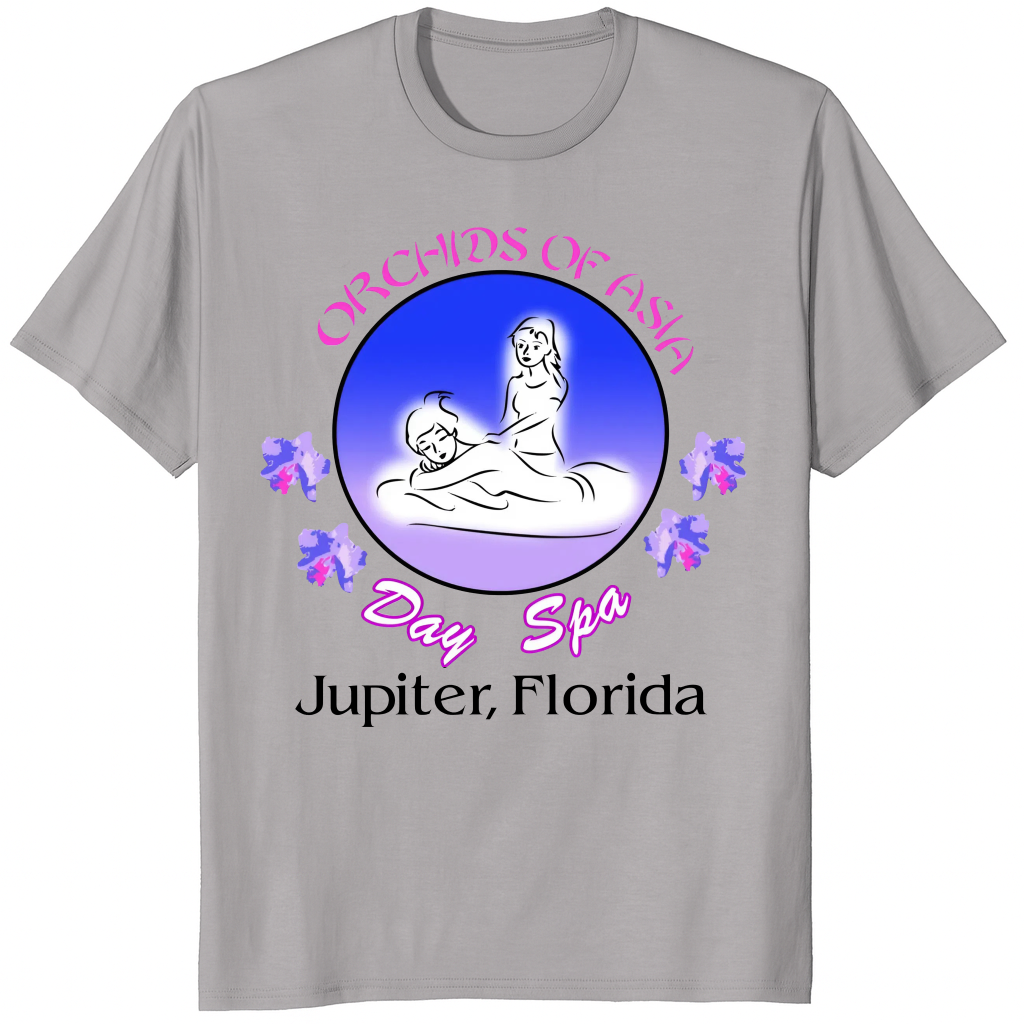 Jordon Hudson Orchids of Asia Shirt – Day Spa Apparel T-Shirt | Cuccico
