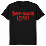 Joseph Sawyer Lives Retro Horror Slasher Movie Villain Shirt | Cuccico