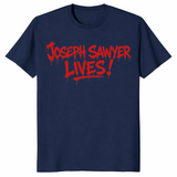 Joseph Sawyer Lives Retro Horror Slasher Movie Villain Shirt | Cuccico