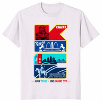 Kansas City Fan Shirt in ice grey