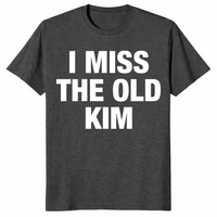 Kanye West I Miss The Old Kim T Shirt | Pop Culture Tee | Cuccico