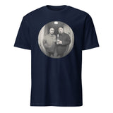 Kim and Putin T-shirt in navy by Cuccico