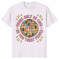 Kindness Affirmation Shirt T-Shirt in Ice Grey