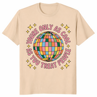 Kindness Affirmation Shirt T-Shirt in Sand