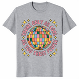 Kindness Affirmation Shirt T-Shirt in Sport Grey