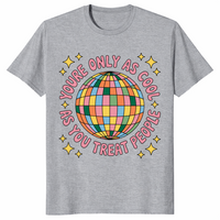 Kindness Affirmation Shirt T-Shirt in Sport Grey