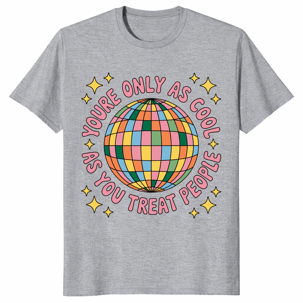 Kindness Affirmation Shirt T-Shirt in Sport Grey