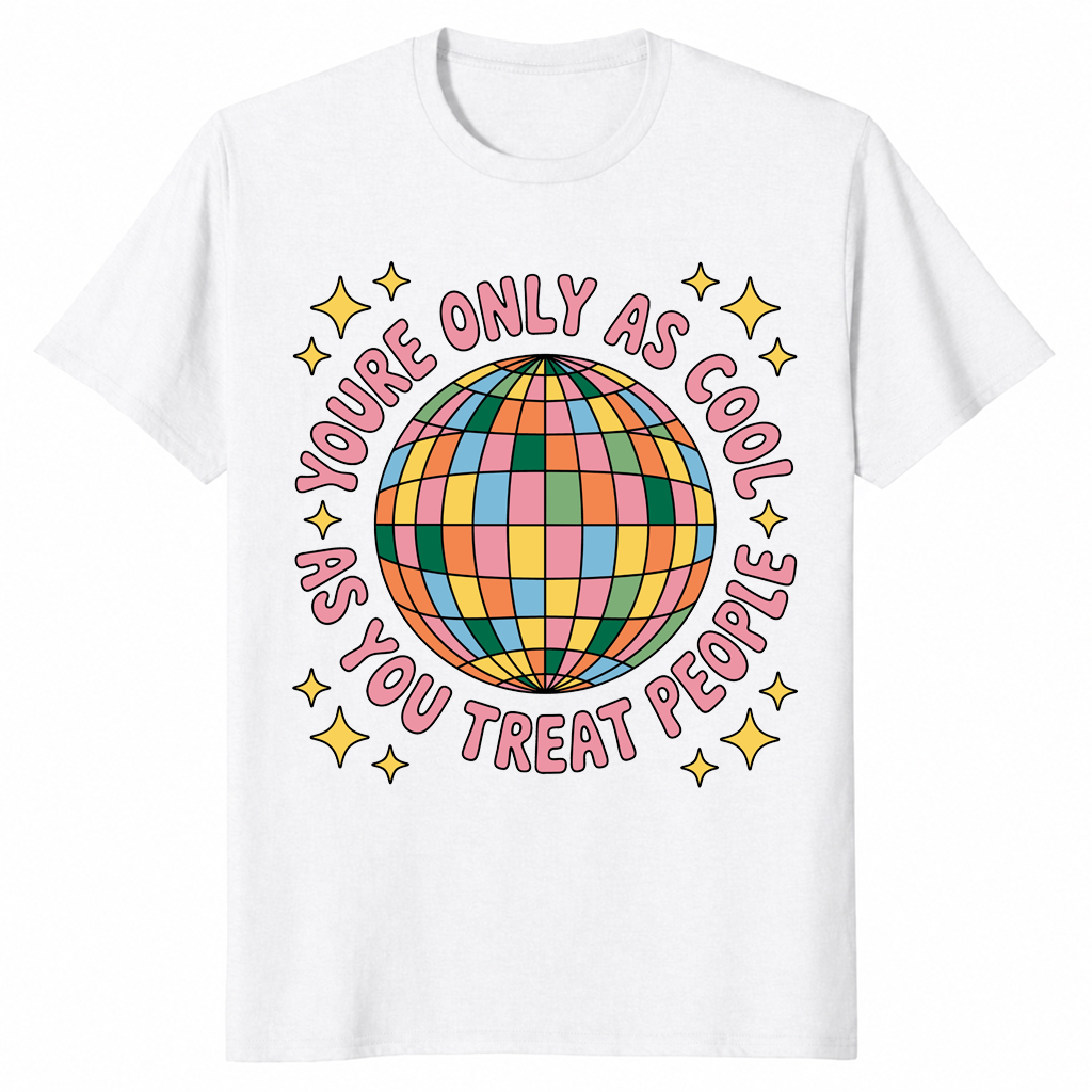 Kindness Affirmation Shirt T-Shirt in White