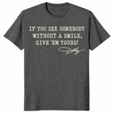 Kindness Smile Shirt in dark heather
