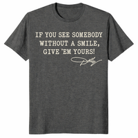 Kindness Smile Shirt in dark heather