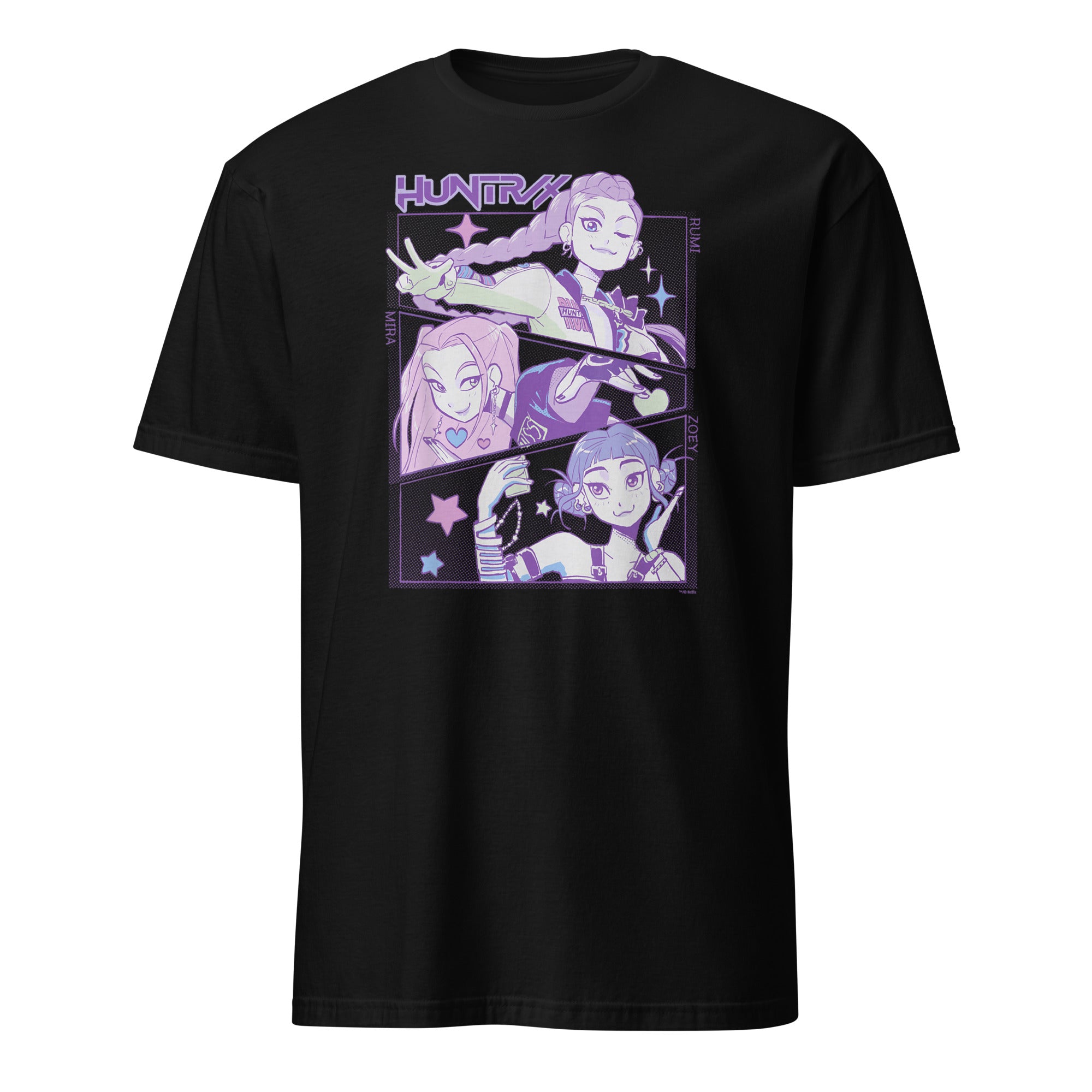 KPop Demon Hunters HUNTR/X World Tour Shirt in black