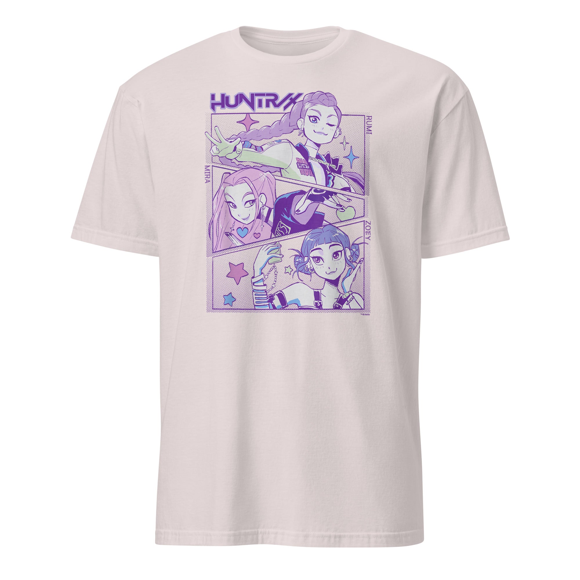 KPop Demon Hunters HUNTR/X World Tour Shirt in ice grey