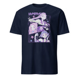 KPop Demon Hunters HUNTR/X World Tour Shirt in navy blue