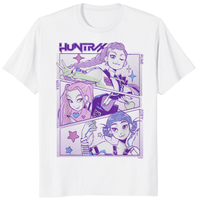 KPop Demon Hunters HUNTR/X World Tour Shirt in white