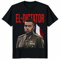 Kylian Mbappe El Dictator T Shirt black funny soccer fan graphic tee