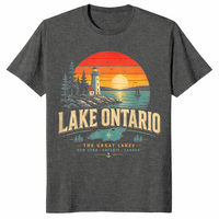 Lake Ontario Est 1615 shirt dark heather