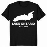 Lake Ontario Est. 1615 shirt in black