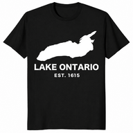 Lake Ontario Est. 1615 shirt in black