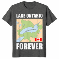 Lake Ontario Forever shirt dark heather