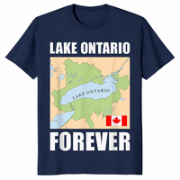Lake Ontario Forever shirt in navy