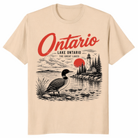 Lake Ontario shirt in sand