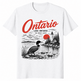 Lake Ontario shirt in white