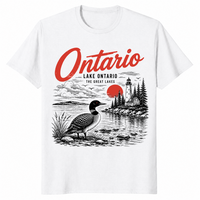 Lake Ontario shirt in white