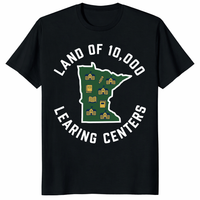 Land Of 10000 Learning Centers Shirt – Funny Minnesota Education Parody Tee for Teachers