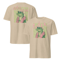 later alligator t shirt funny retro alligator graphic sand