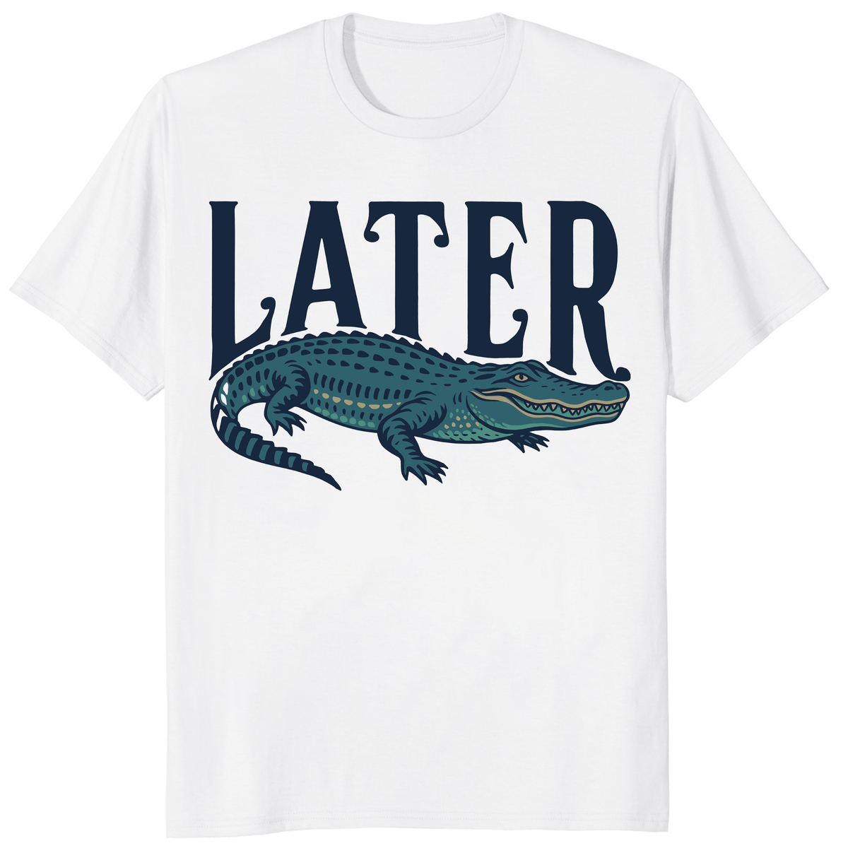 Later Gator T-Shirt – Retro Funny Alligator Southern Gift Tee | Cuccico