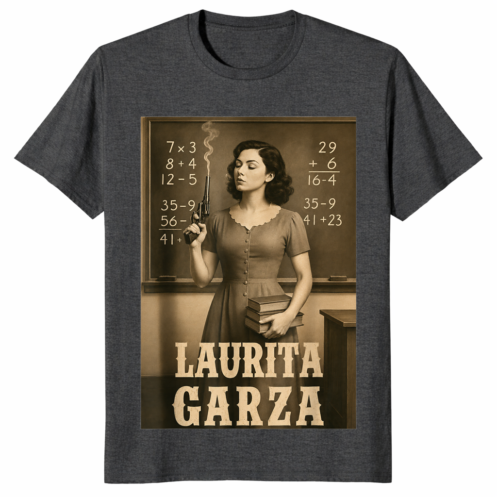 Laurita Garza Vintage Western Teacher Scene T-Shirt | Cuccico