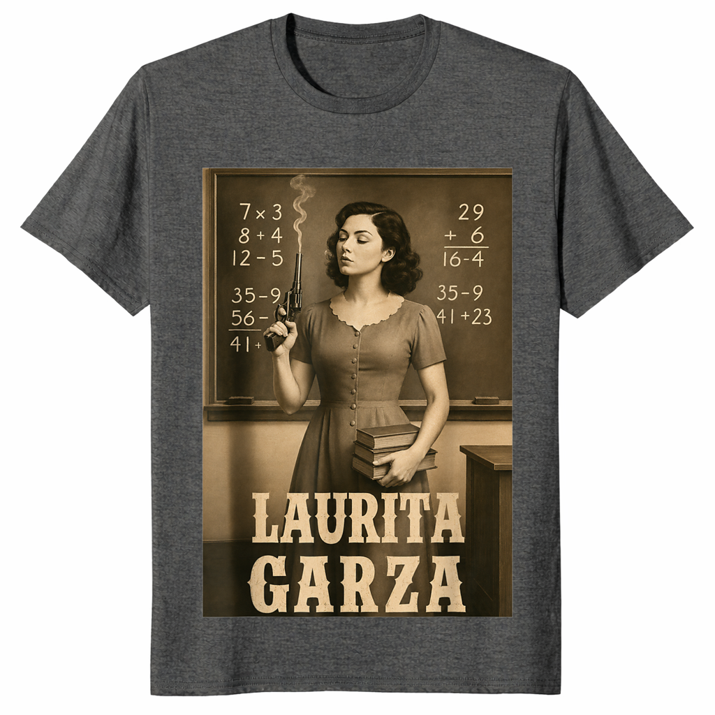 Laurita Garza Vintage Western Teacher Scene T-Shirt | Cuccico