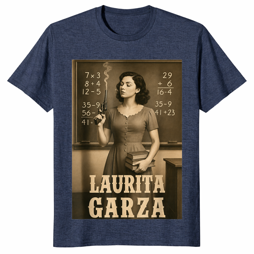 Laurita Garza Vintage Western Teacher Scene T-Shirt | Cuccico