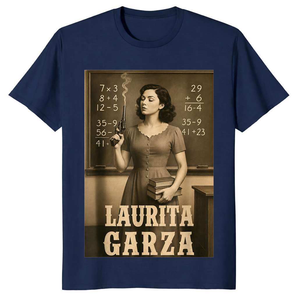 Laurita Garza Vintage Western Teacher Scene T-Shirt | Cuccico