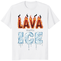 Lava melts ice shirt trending design shirt