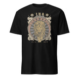 Celestial Leo Zodiac Shirt in black vintage astrology style by Cuccico