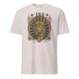 Oversized astrology tee Leo Zodiac Shirt in ice grey celestial print by Cuccico